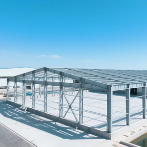 倉庫のワークショップ学校やモールのための建設価格のためのモダンなデザインのプレハブ鉄骨構造